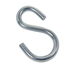 S-haak asymmetrisch RVS